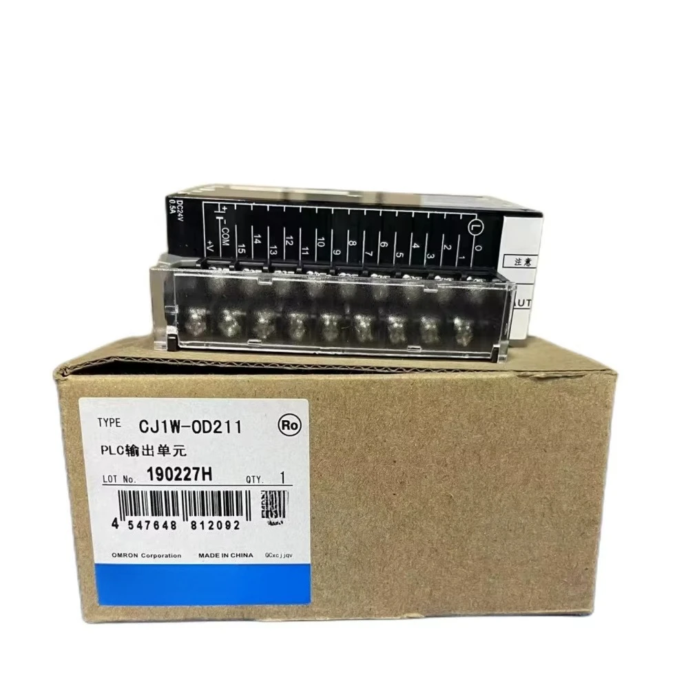 CJ1W-OD212 PLC Output Unit CJ1W Series Digital Output Module 64 Points Transistor Type Industrial Automation Controller