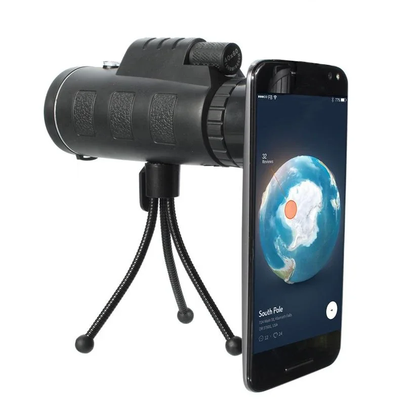 

линзы для мобильного телефона, контакт 40X60, супер линзы, зум для мобильного телефона, телескопический объектив для Huawei xiaomi iphone 6 7 8 Samsung со штативом