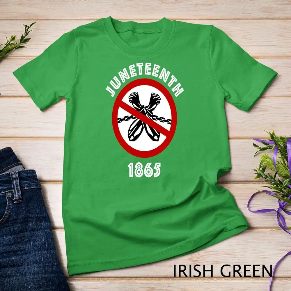 Maglietta JUNETEENTH-T-Shirt Unisex per il giorno dell'indipendenza afroamericana