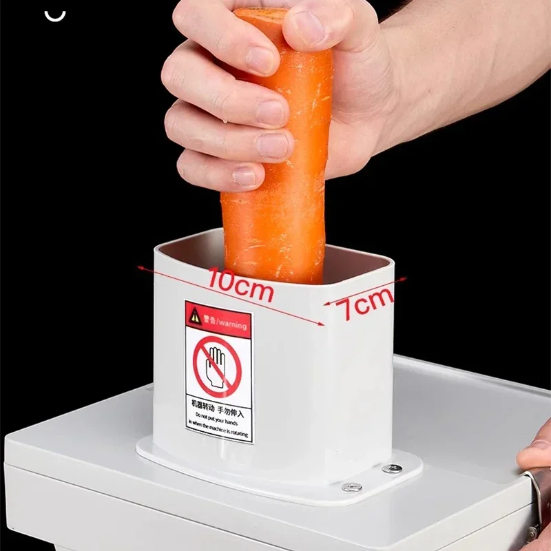 220V Listrik Multifungsi Pemotong Sayur Alat Pengiris Lemon Kentang Komersial Mesin Pemotong Penghancur Pengolah Makanan