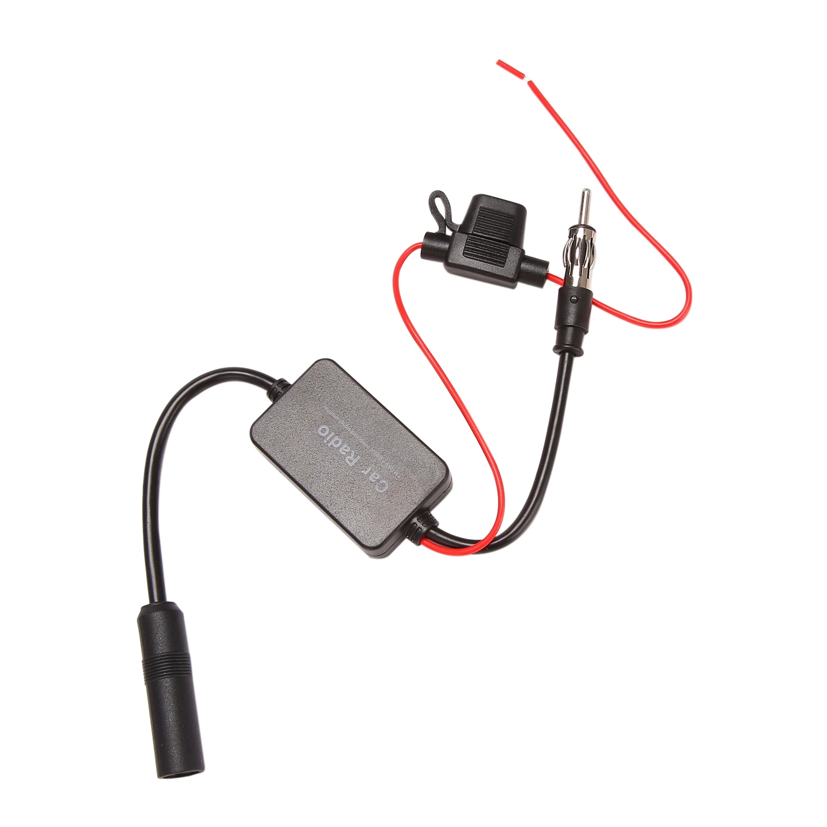 HFES для универсального 12 В автомобильного радио FM-антенны, усилитель сигнала, усилитель для морского автомобиля, лодки, 330 мм, FM-усилитель