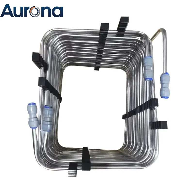 【Industrial】Kegland 2pcs/set 14M Square Coils Stainless Steel Coils For Insulated Boxes (Include 8mm Quick Connect And Brackets)