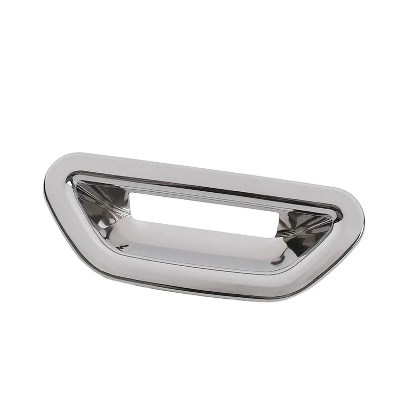 For Nissan Xtrail X-trail 2014-2021 Rogue 2014-2020 Car Handrail ABS Chrome Trunk Handle Rear Back Bowl Cover