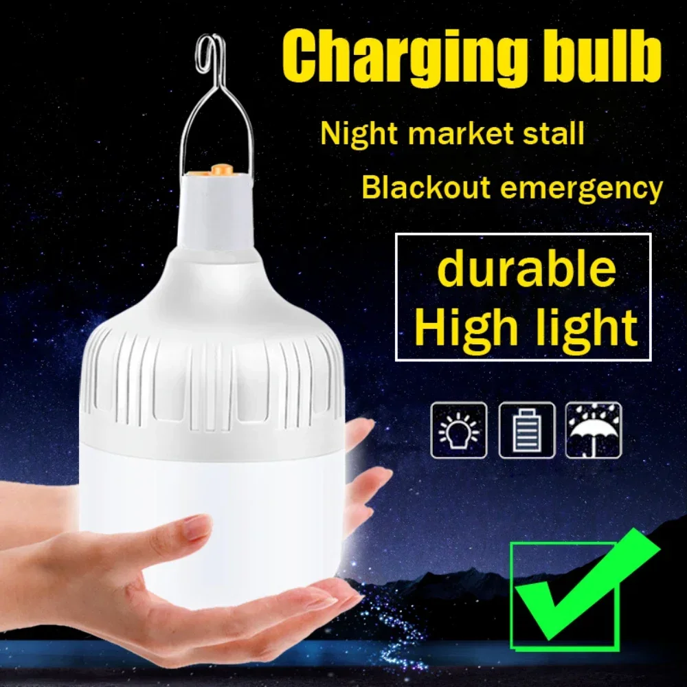 White Light Design USB Rechargeable LED Emergency Lights House Outdoor Portable Lanterns Emergency Multi-Functional Camping