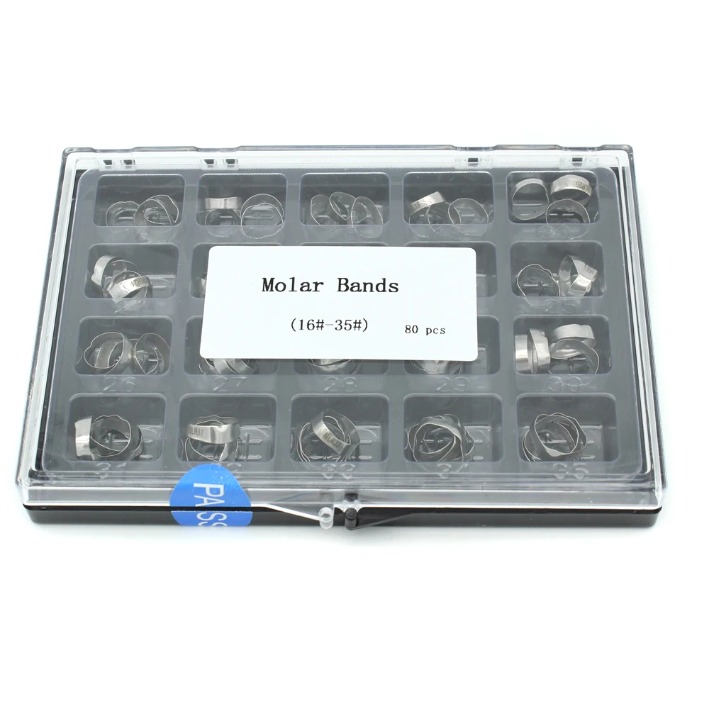 80Pcs Dental Molar … - image