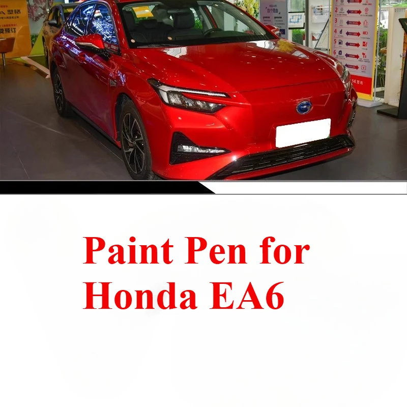 

Ручка для ретуши подходит для Honda EA6, ремонтная ручка, жемчужно-белый, фантомный, серебристый, оригинальные автомобильные краски, принадлежности для ремонта краски EA6