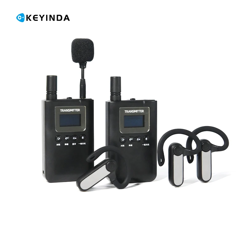 Mini sistema de guía turística inalámbrico para recepción de conferencias, visita de negocios y uso interno en empresa con cable de carga