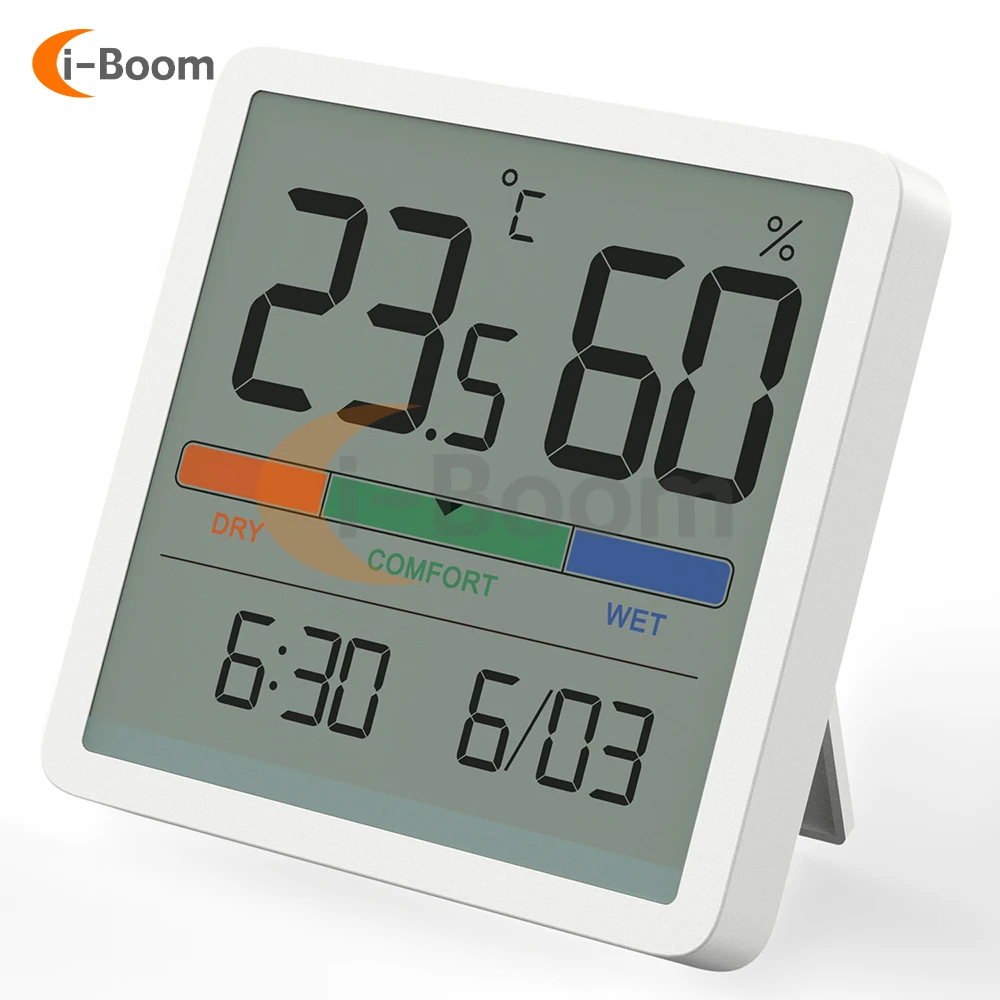 Lcd Digital Higrotermógrafo Termômetro Indoor Higrômetro Home Quarto do Bebê Ambiente Monitor Temperatura Medidor de Umidade