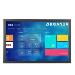 ZHIXIANDA Small Lcd Screen 14.1 Inch Widescreen 1280x800 Industrial  Monitor With Multi Interface AV/BNC/VGA/HDMI/USB