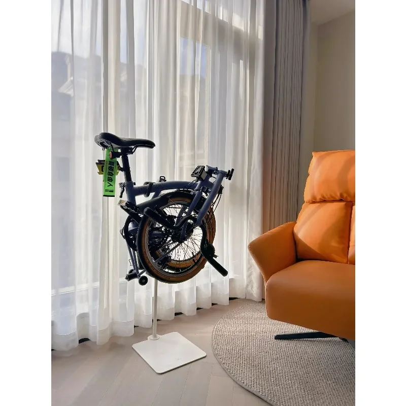 Floor-to-ceiling bicycle indoor display charcoal rack pendulum suspension rack household aluminum road car parking rack
