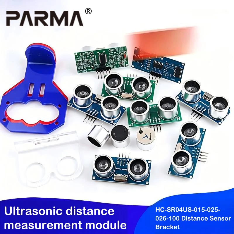 Ultrasonic distance measurement module HC-SR04 US-015-025-026-100 distance sensor bracket
