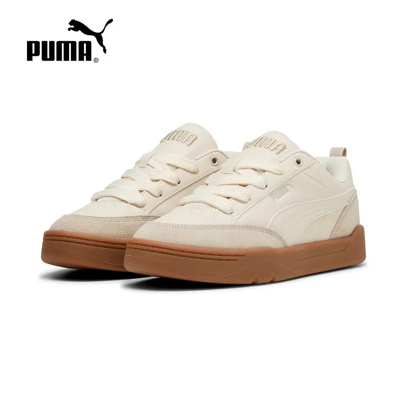 Puma 397262-15 Leather Suede Casual Sneakers Classic Gum Sole Versatile Fashion Shoes