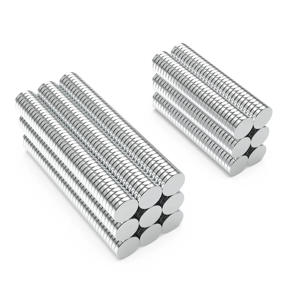 Imán de neodimio súper fuerte N35 de 16x3mm, imanes magnéticos permanentes potentes redondos NdfeB, imanes para refrigerador 16*3