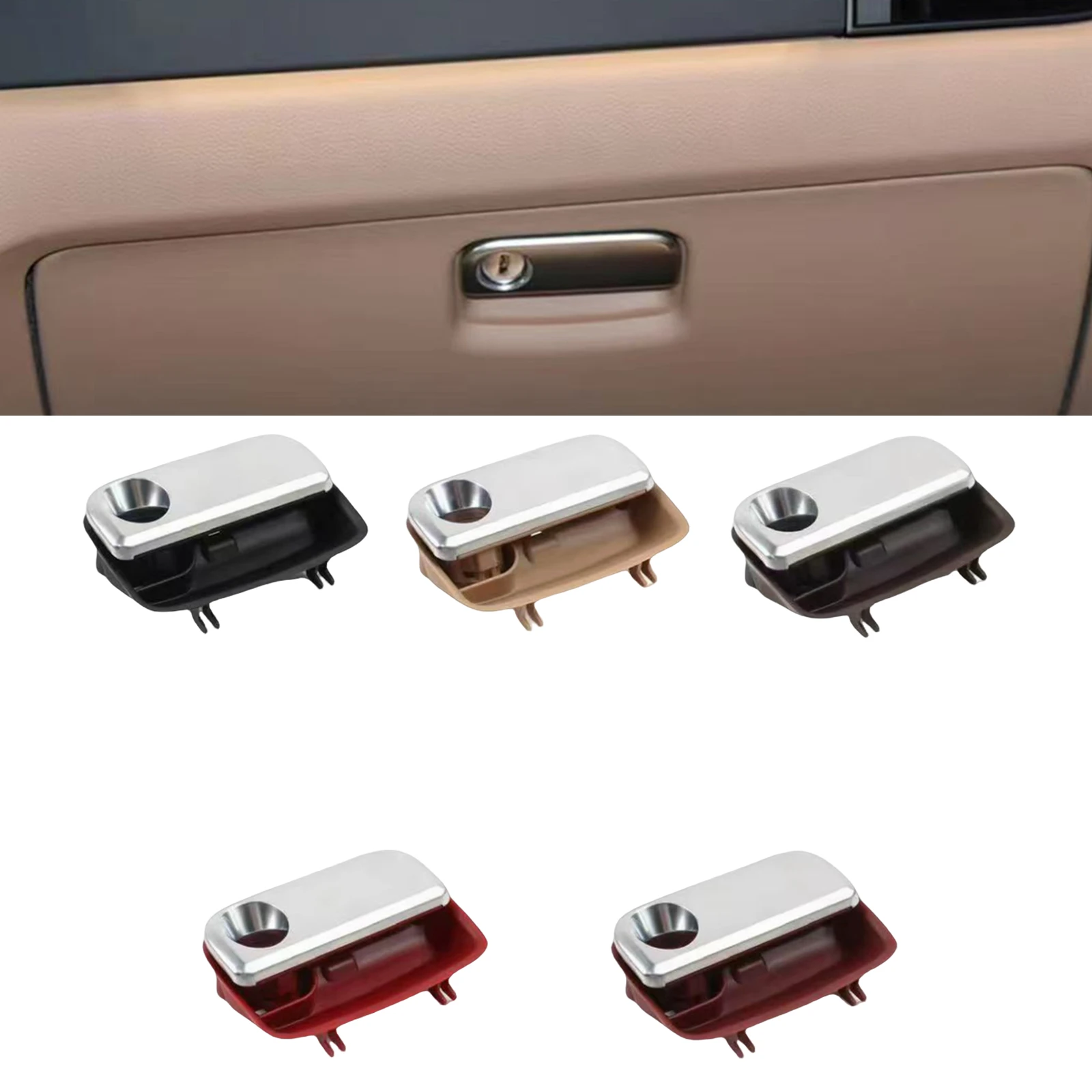 Pop Dashboard Side Panel Glove Box Handle Switch For Porsche Macan 95B 95B-2 Cayman Boxster 981 982 Panamera 970 Carrera 991 GT