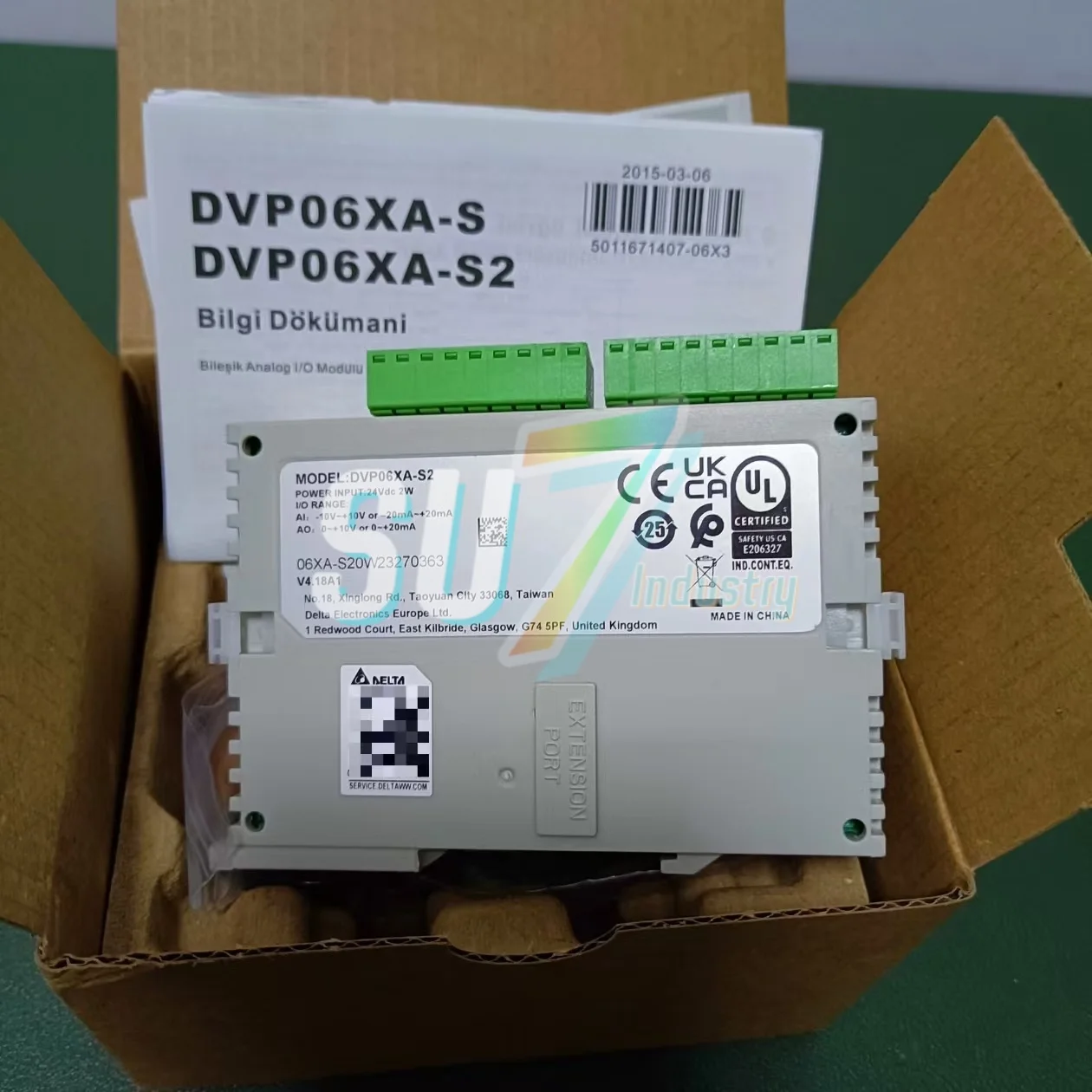 Modulo PLC DVP06XA-S DVP06XA-S2 Nuovo in magazzino
