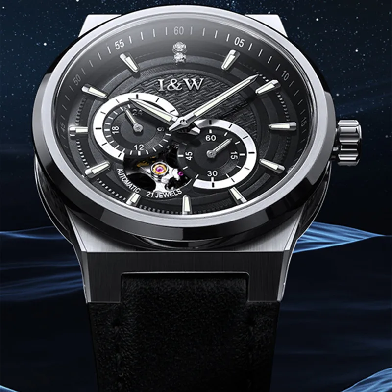 CARNIVAL Men\'s Mechanical Business Watch Brand Luxury Automatic Sports Watches for Men Sapphire Waterproof Luminous Reloj hombre