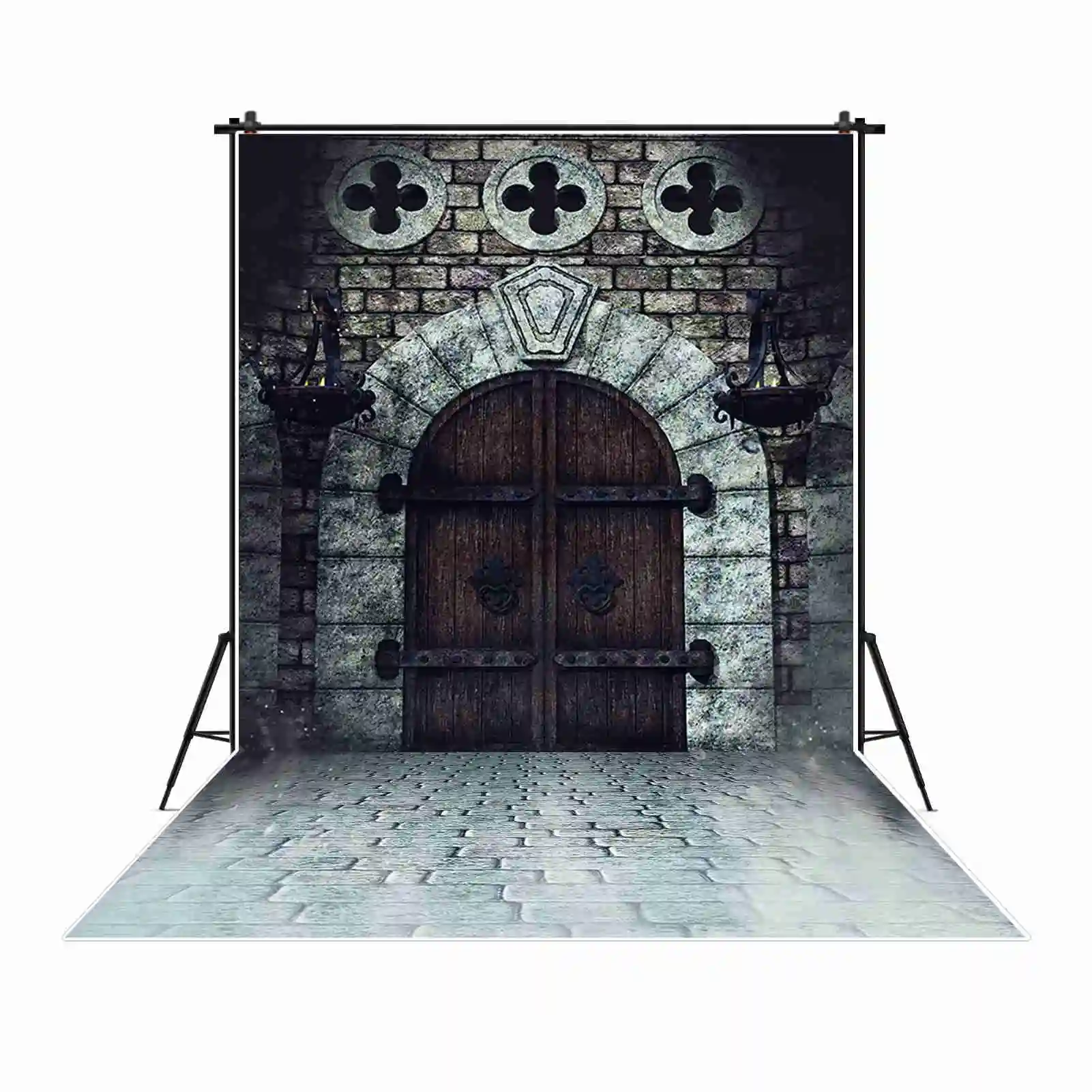 誕生日の写真の背景,妖精の大理石のドア,ヴィンテージの本棚,男の子のアーチの背景,パーティーの装飾,フォトコールアクセサリー