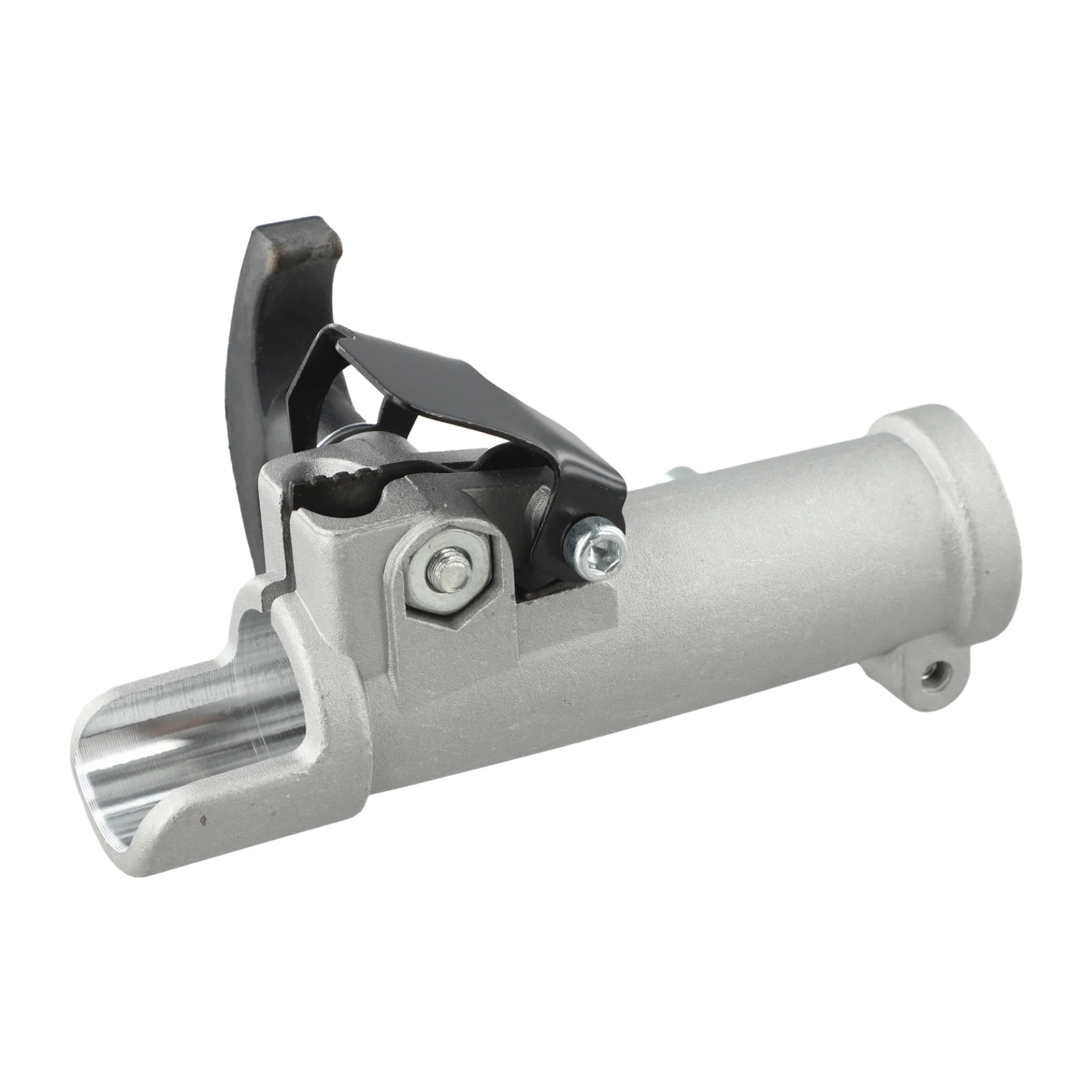 

Прочный разъем для удлинителей триммера для живой изгороди. Прочный железный дизайн для валов 26 мм и 28 мм. Обеспечивает безопасное использование.