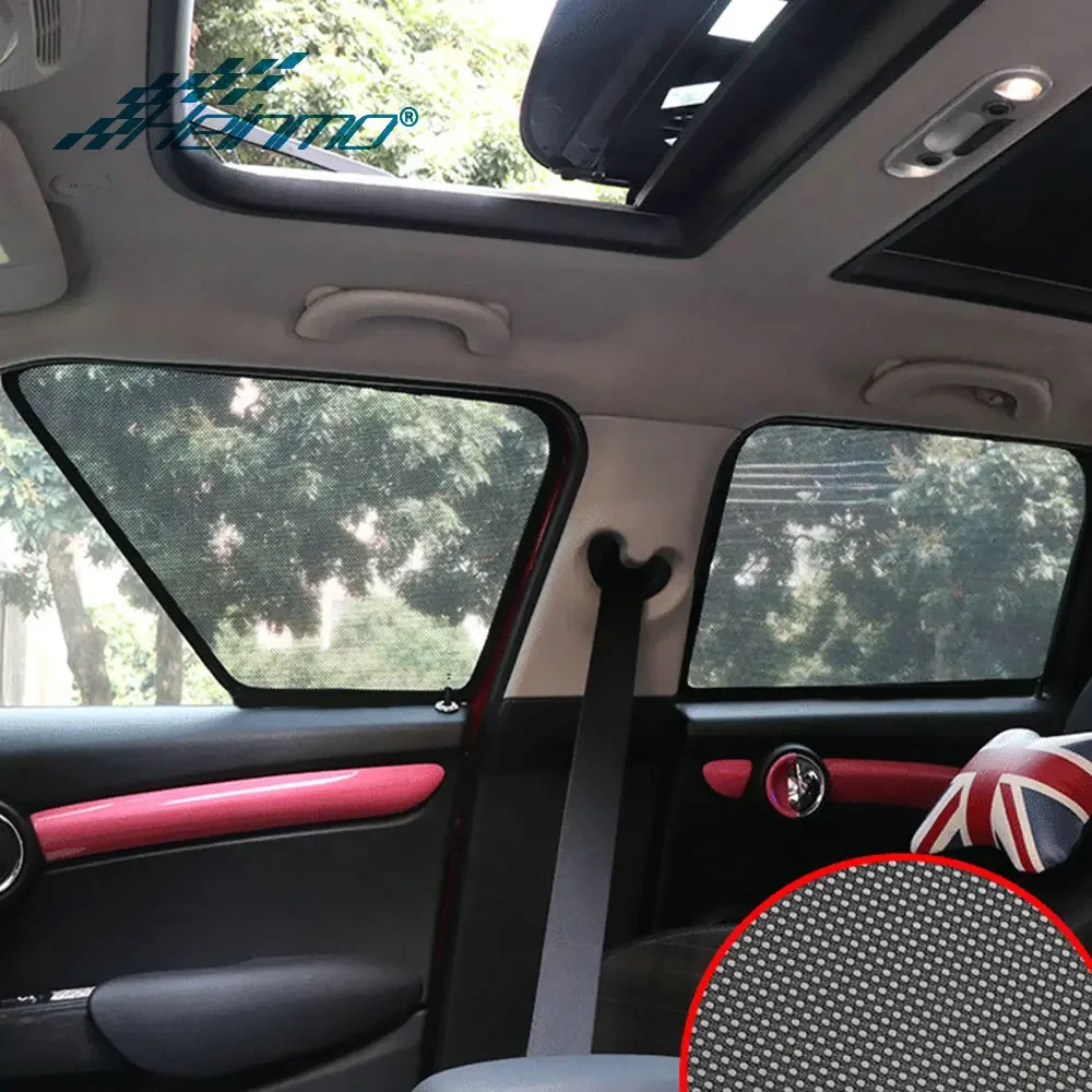 Car Sunshade Cover Left Right Window Sun Shade Insulation Decoration Accessories For Mini Cooper F54 F55 F56 F60 R60 Countryman