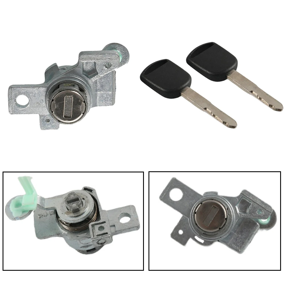 Left Driver Side Door Lock Cylinder with 2 Keys For Honda Odyssey 2005 2006 2007 2008 2009 2010 Replace 72185-SHJ-A01 Car Parts