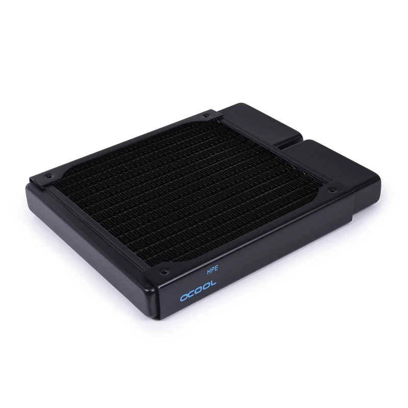 Alphacool 컴퓨터 액체 루프 빌드 수냉 시스템, NexXxoS ST20 HPE 풀 구리 라디에이터, 150x120x20mm, 120mm