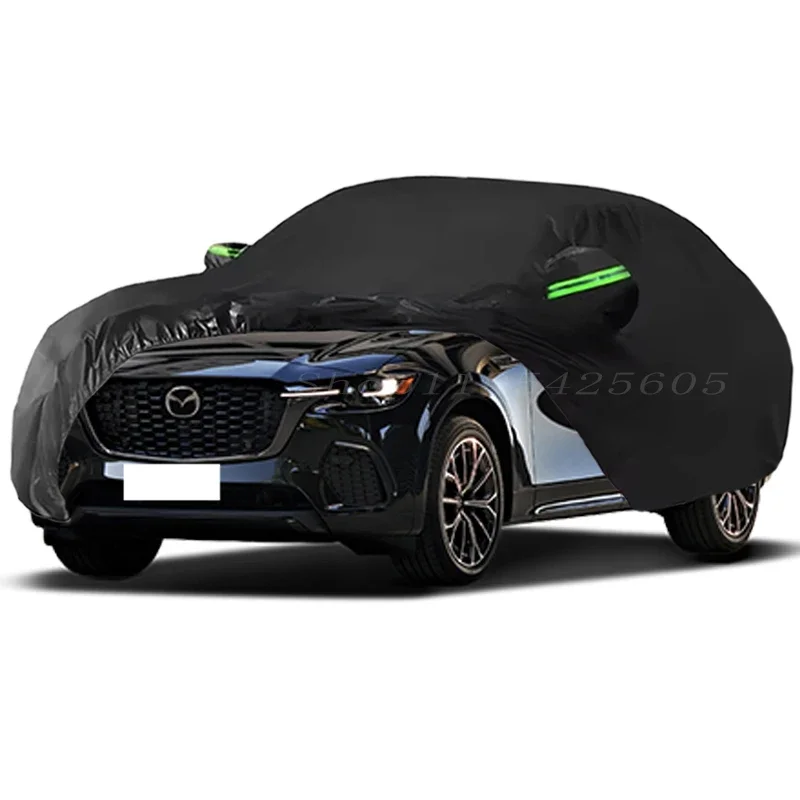

For Mazda CX-70 Car Cover Outdoor Sun Shade Rain Snow Dust Frost Resistant Anti-UV Cover Waterproof All Weather for Automobiles