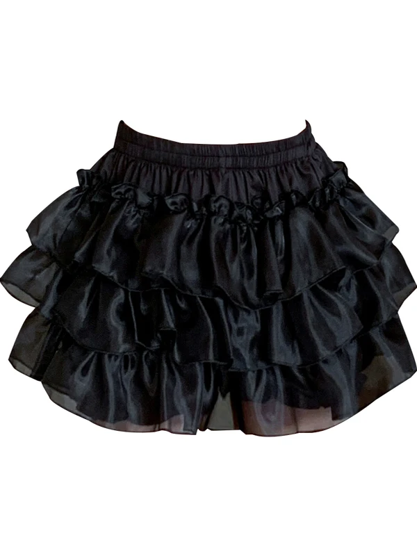 Gonna da Balletto Taglie Forti per Donna, Novità 2025, Anti-Trasparenza, Multistrato, Soffice, Stile A-Line, Carina...