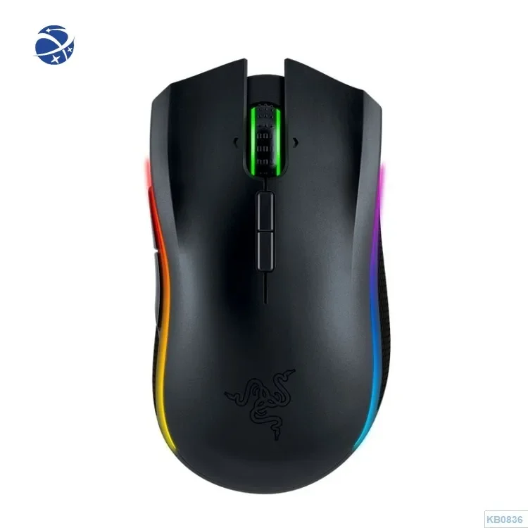 

Razer Mamba 16000 DPI 9 клавиш программируемая Проводная беспроводная мышь с двумя режимами Игрового уровня Длина кабеля 2,1 м