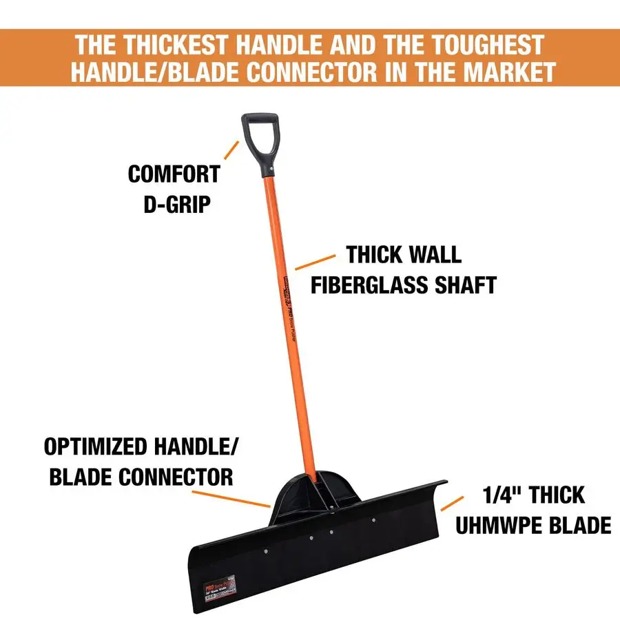 المنتجات 9001036 36 بوصة. شفرة محراث مجرفة دافعة الثلج واسعة للممرات والأرصفة وحلقات الهوكي والسكنية والتطبيق التجاري #4
