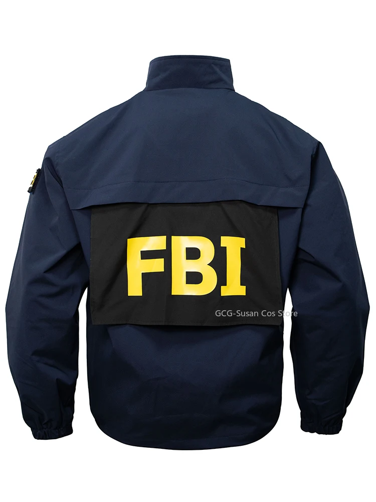 Agent Style Coach Jacket police cosplay Costume Vintage Utility Bomber Coat for Spring/Summer Training Halloween costumes