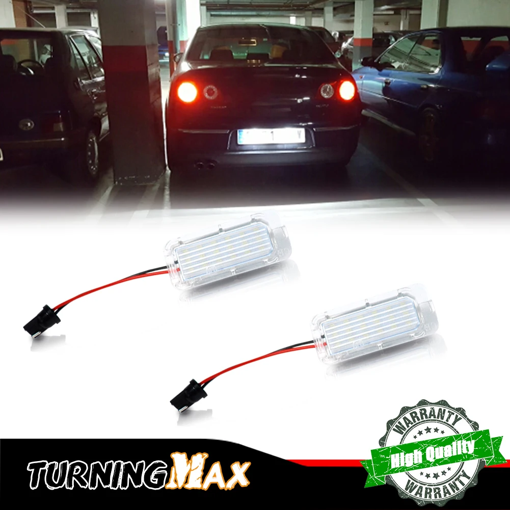 

Безопасные 6000K ксеноновые белые светодиодные фонари номерного знака автомобиля для Lincoln MKC Ford Escape Explorer Fiesta Fusion