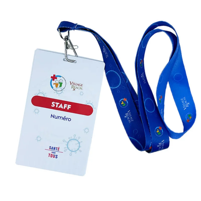 Custom Factory Price Event Badges Card Free Sample  Logo Lanyards PVC VIP Exhibition Event Pass Entry RFID ID Badge RFID Car