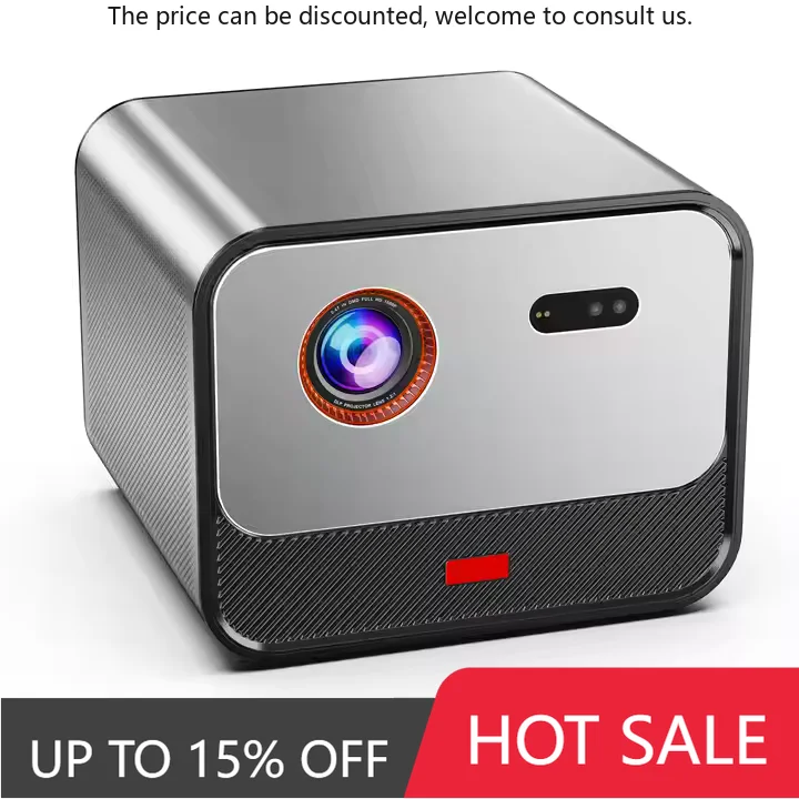 

PaihaoX5 Professional Video Projector, 1080P FHD 4K Max LED Light DLP Link 3D Dual Speaker BT Home Theater Projectors Android