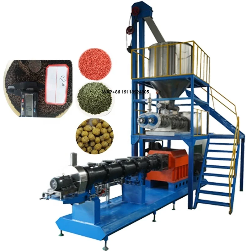 

High Quality Dog Food Extrude 2t/h Pet Food Making Machine Dog Food Production Line Plant