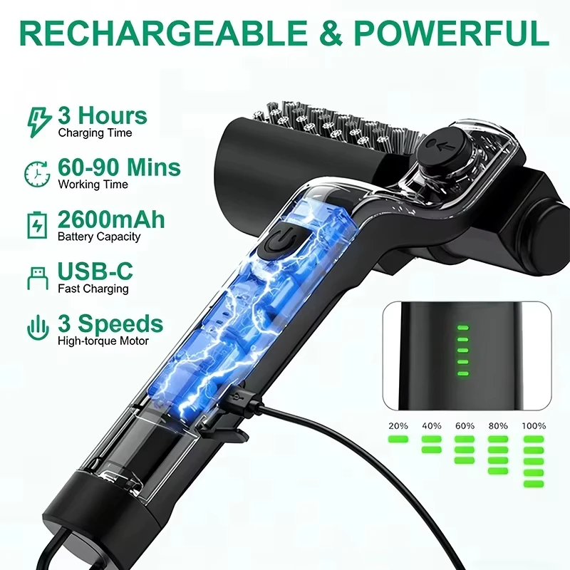 Electric Grill Cleaning Brush 2