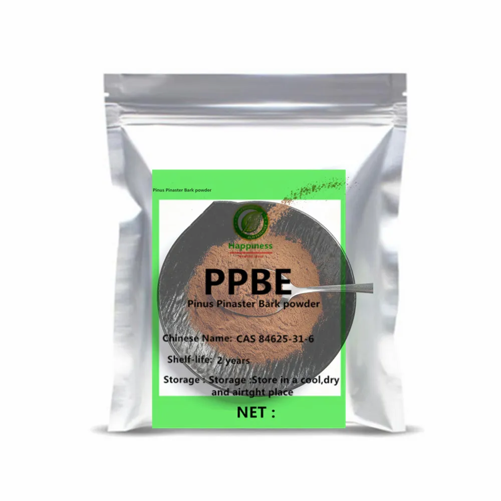 98% PPBE Pinus Pinaster Bark Extract Powder CAS 84625-31-6 Antioxidant Nourish Skin Improve Dull Texture Cosmetic Grade DIY Skin