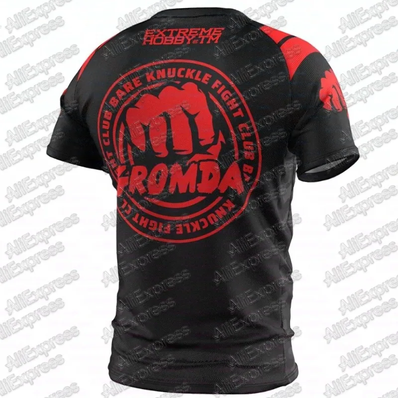 

Лето 2025 г., эксклюзивные топы BOXING Fan FIGHTWEAR для мужчин и женщин Agree, быстросохнущая дышащая и сушильная футболка с круглым вырезом MOTO