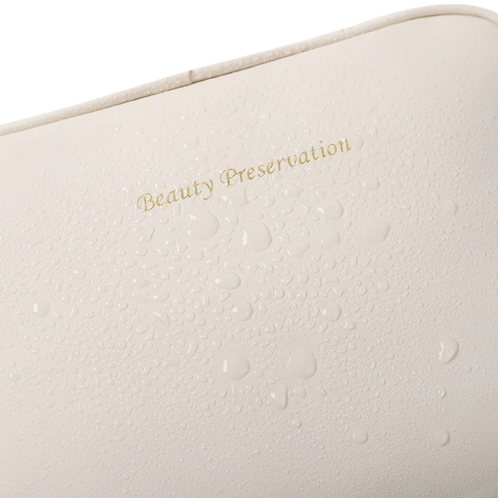 PU Leather Cosmetic Bag​​ Large Capacity Multi-function ​​Makeup Bag​​ ​​Luxury​​ Waterproof Storage Bags High-End Toiletry