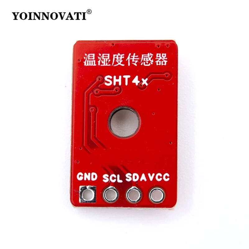 SHT40 I2C Temperature and Humidity Sensor Module, High Precision Digital Sensor for Arduino