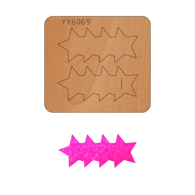 

New bow mold knife model YY6069 is suitable for all cutting machines on the market die cuts