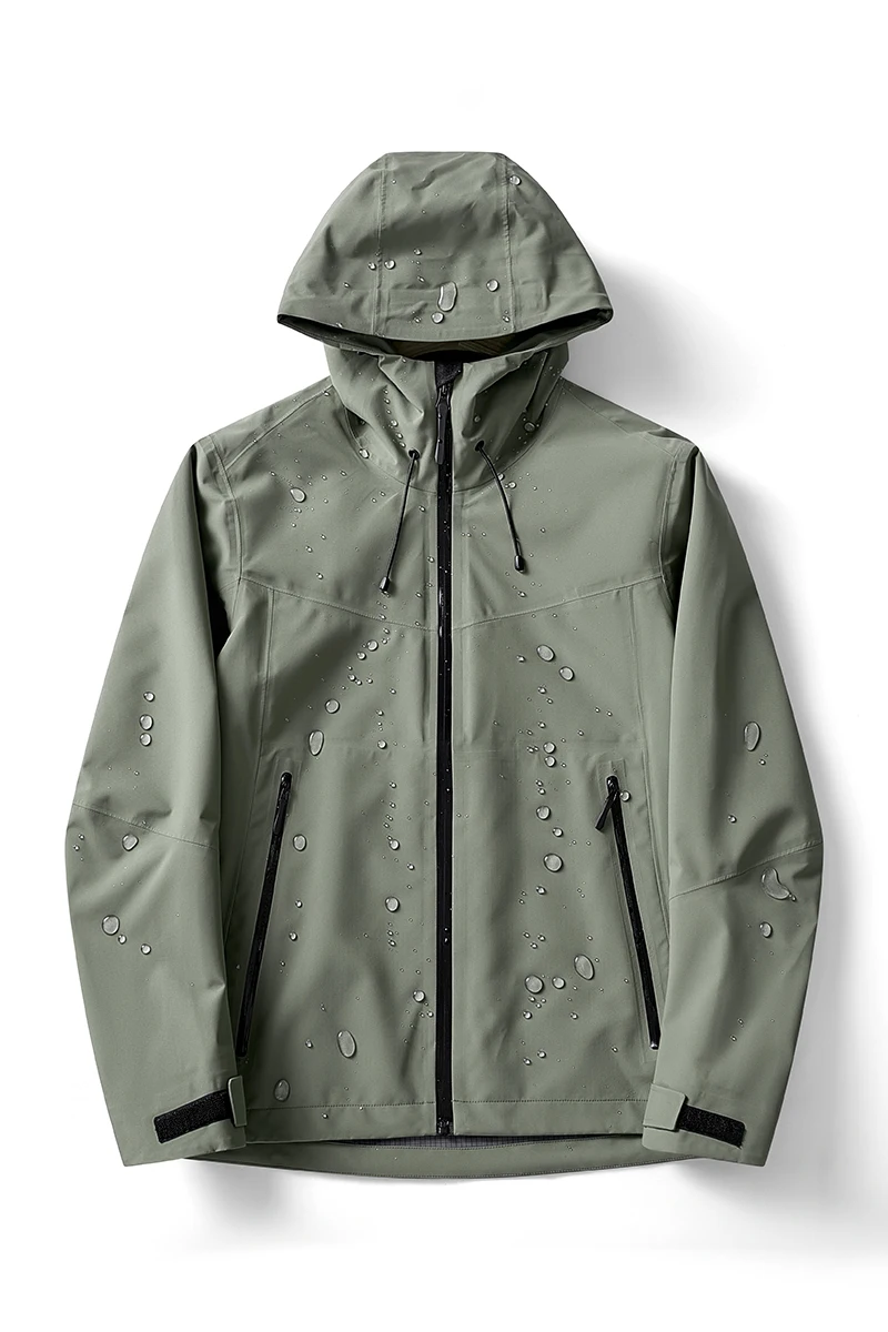 

Men Camping Hiking Jacket Rain Outdoor Sports Coats Climbing Trekking Windbreaker Travel Waterproof Black Jackets Neon Orange