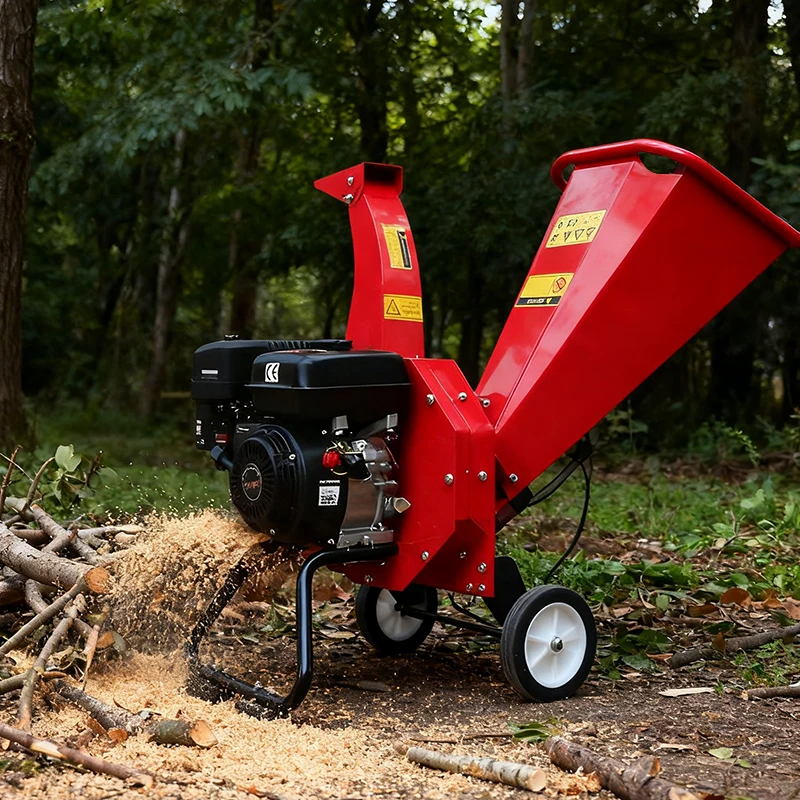 

High Performance Hydraulic Wood Chipper Powerful Agricultural Waste Small Wood Crusher Machine Customize Branch Shredder