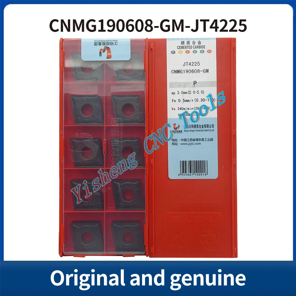 Ostrza CNC w kształcie rombu CNMG190608-GM/190612-GM/190616-GM JT3115/1025/4235/4025/4225/4125/4115/1225/4135/1320/4245 JXTC