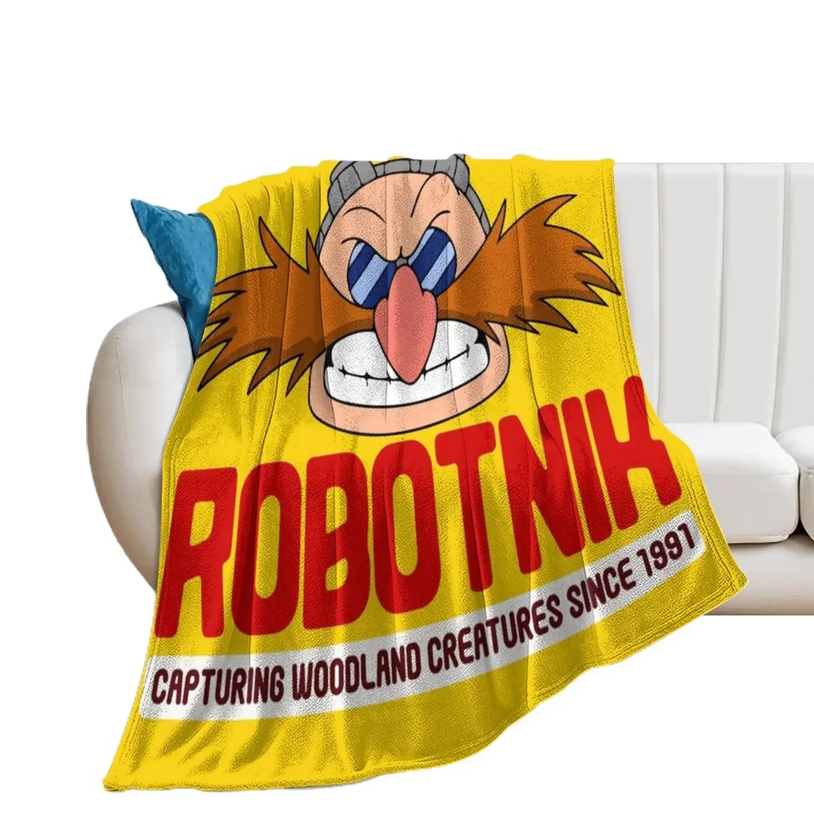 

Eggman Throw Blanket Thins cosplay anime Loose Comforter Blankets