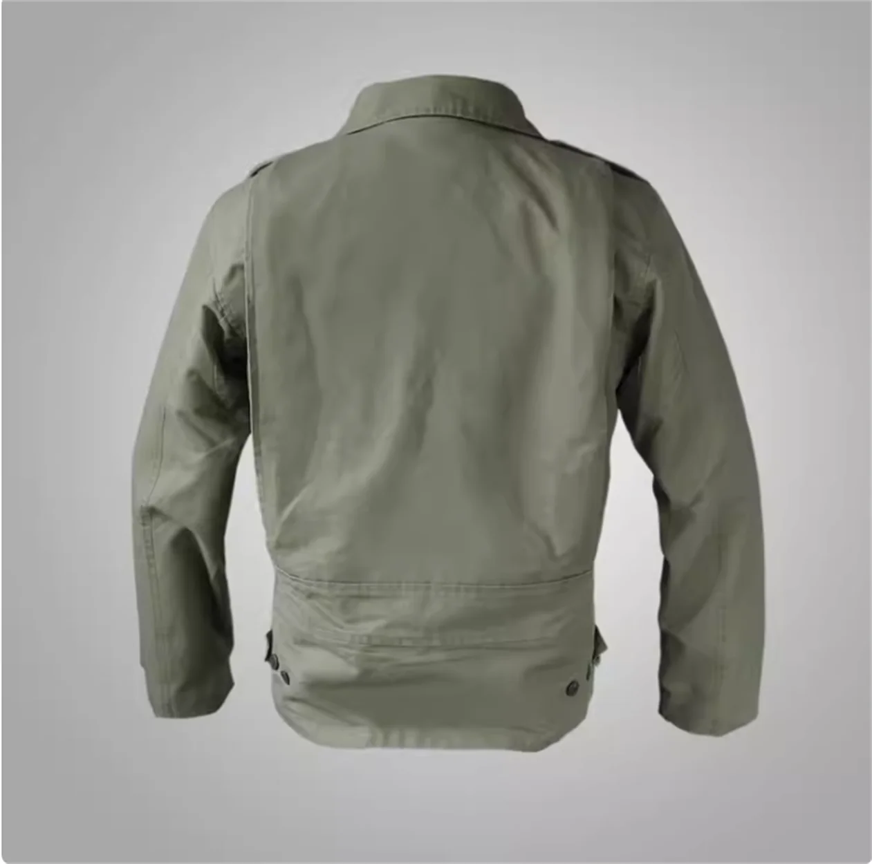 US military jacket top made of pure cotton, washed and replicated in men's Spring and Autumn period, World War II