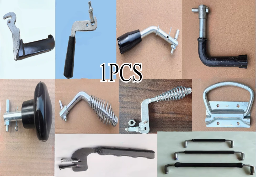 

1PC Boiler door handle spring handle for wood burning stove BBQ wood oven grill door hook handle accessories