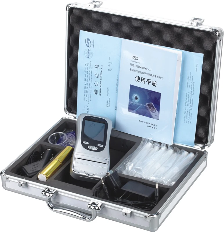 

Digital Alcohol Breath Analyzer with Built-in Printer and Touch Screen