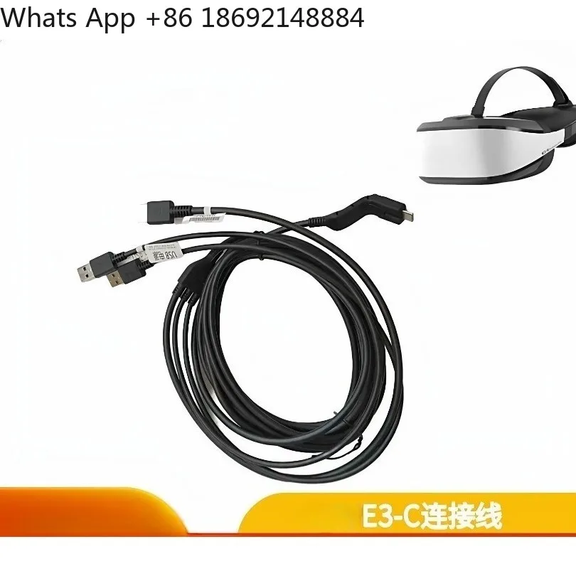 E3 E3B E3C E3P VR headset 3-in-1 data cable, headset data cable in stock
