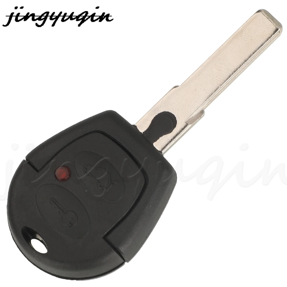 jingyuqin 2Buttons Remote Keyless Entry Car Key 433Mhz ID48 Chip For VW Fox 2006-2008 Citi Golf 2003 4Z0959753C Aoto Fob Control