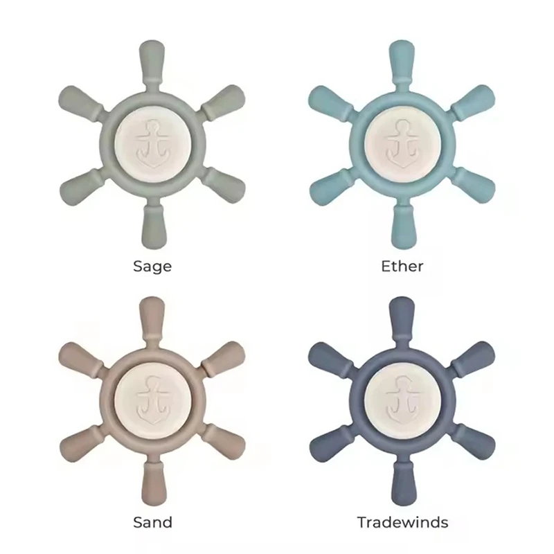 Jouet Spinner à ventouse en Silicone pour bébés enfants, voiture, Table de voyage, chaise haute, fenêtre sensorielle, hochets de dessin animé, jouet éducatif Fidget